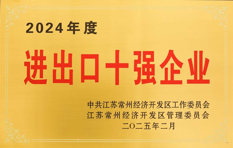 2024年度进出口十强企业